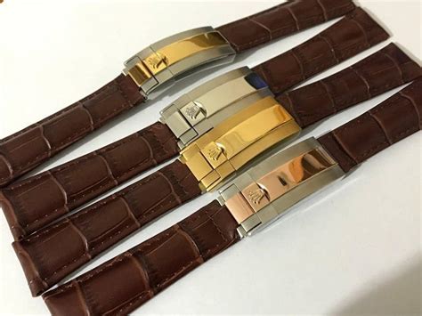 lederarmband rolex|rolex wristband replacement.